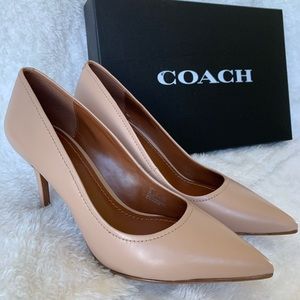 Coach nude pumps